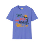 Live, Laugh, Love Tan Lines T-Shirt