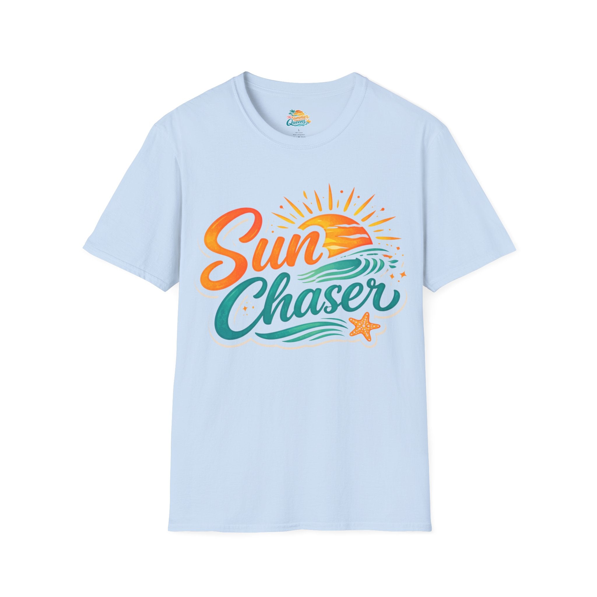 Sun Chaser T-Shirt — Retro Beach Sunshine Surf Graphic Tee