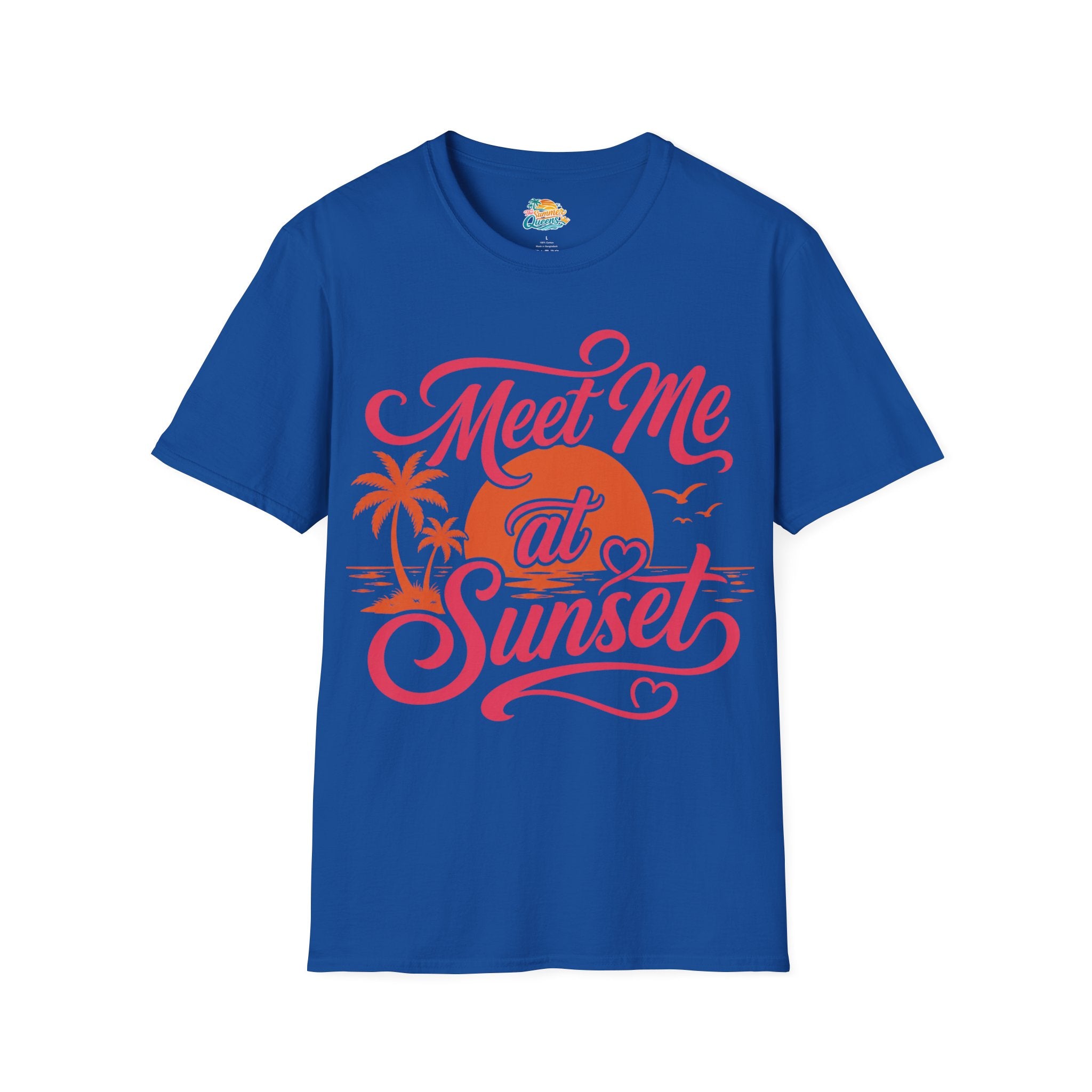Meet Me at Sunset T-Shirt — Tropical Sunset Graphic Tee
