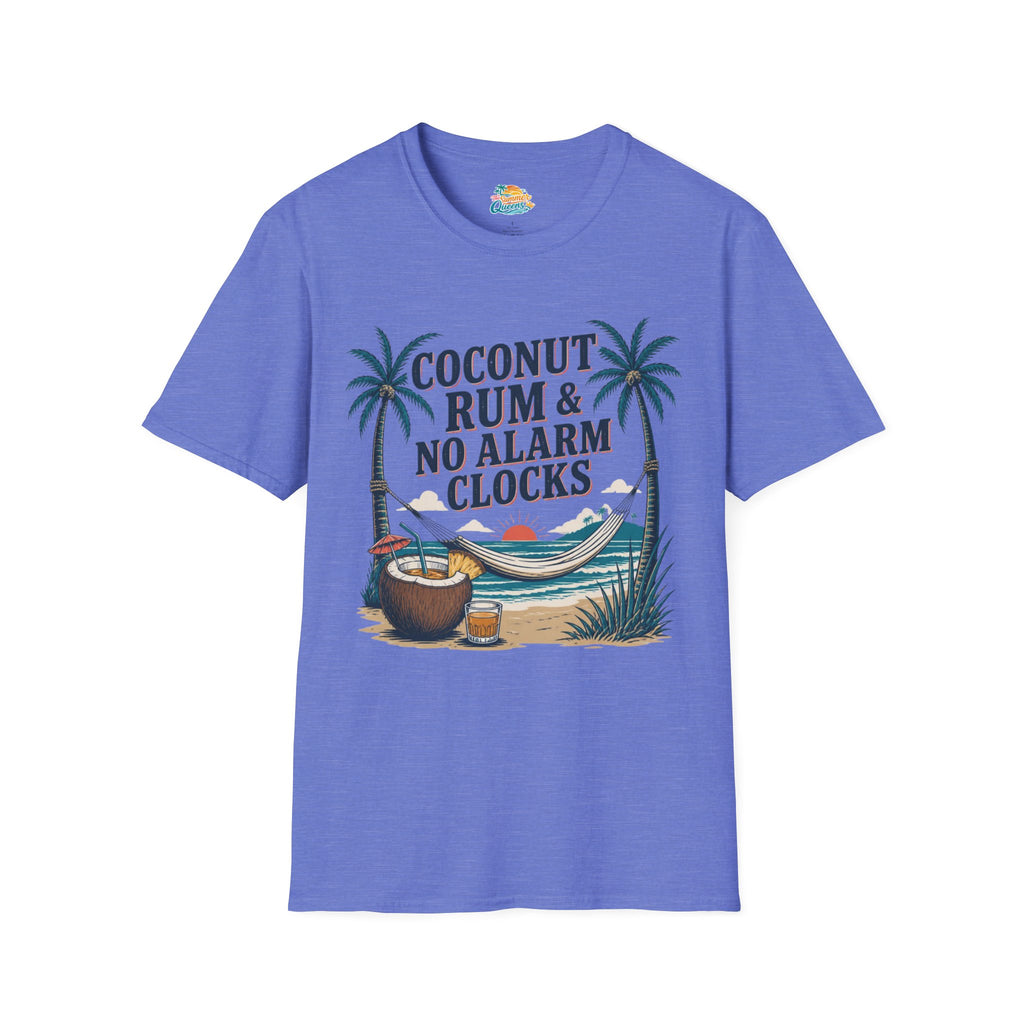 Coconut Rum & No Alarm Clocks T-Shirt