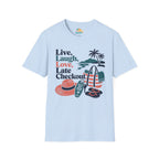 Live, Laugh, Love, Late Checkout T-Shirt