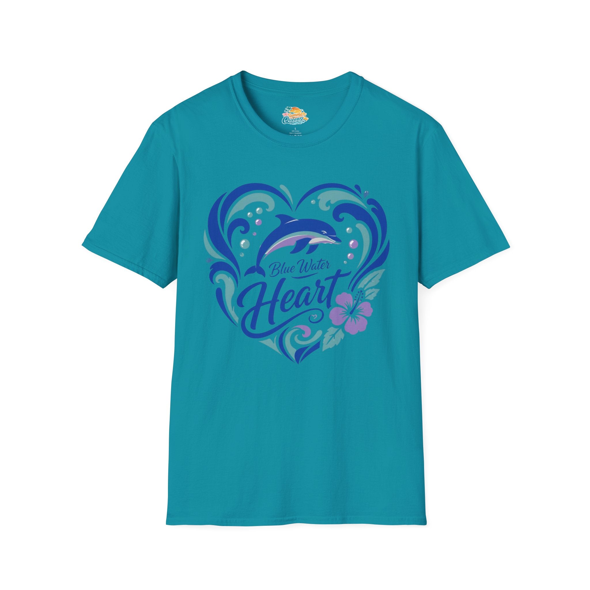 Blue Water Heart T-Shirt