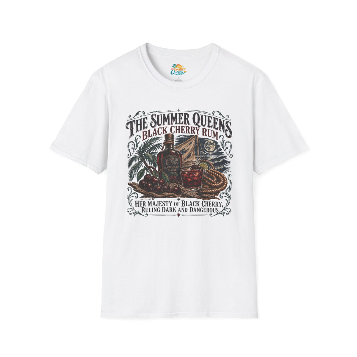The Summer Queen’s Black Cherry Rum T-Shirt