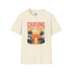 Chasing Daylight Sunset Beach T-Shirt