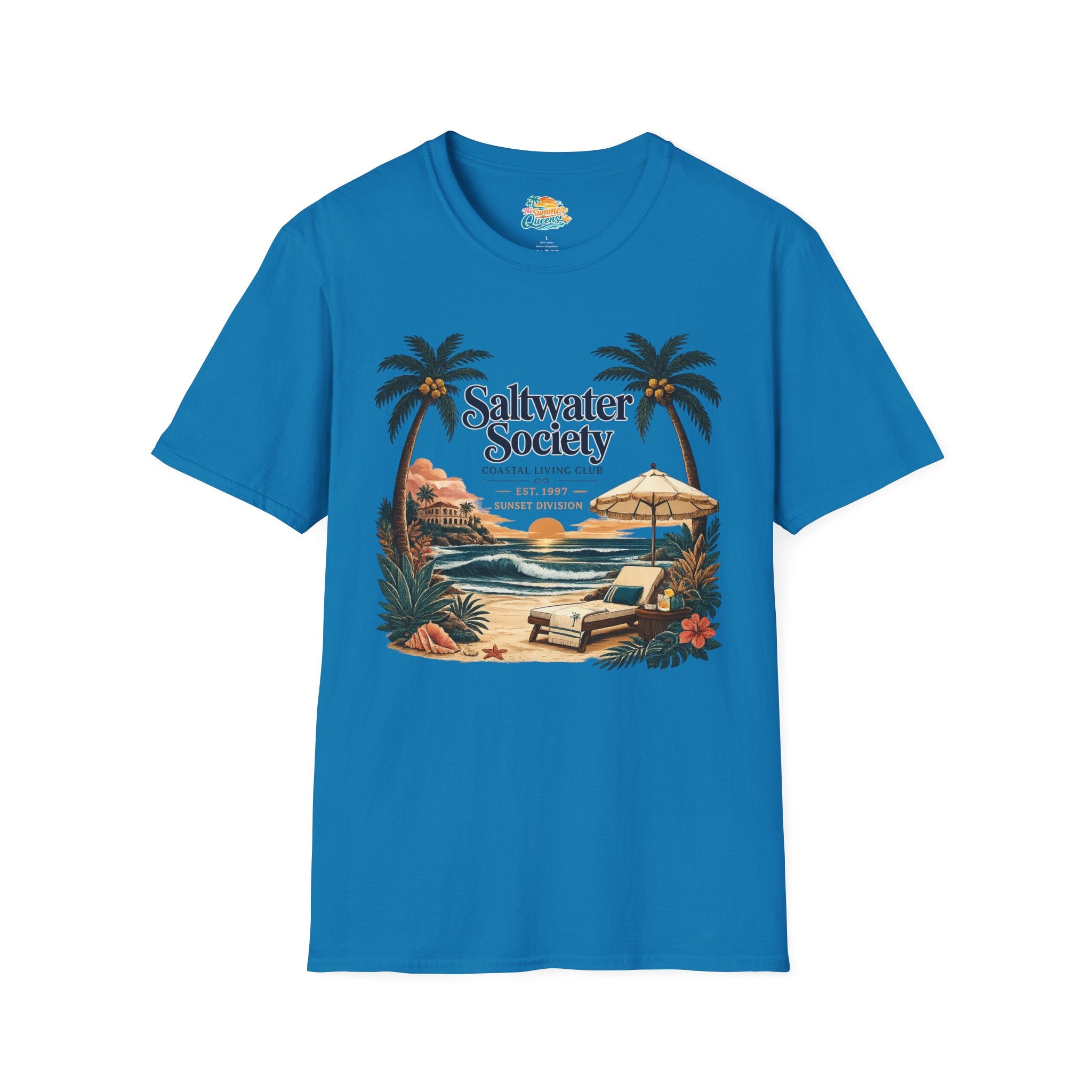 Saltwater Society Coastal Living T-Shirt