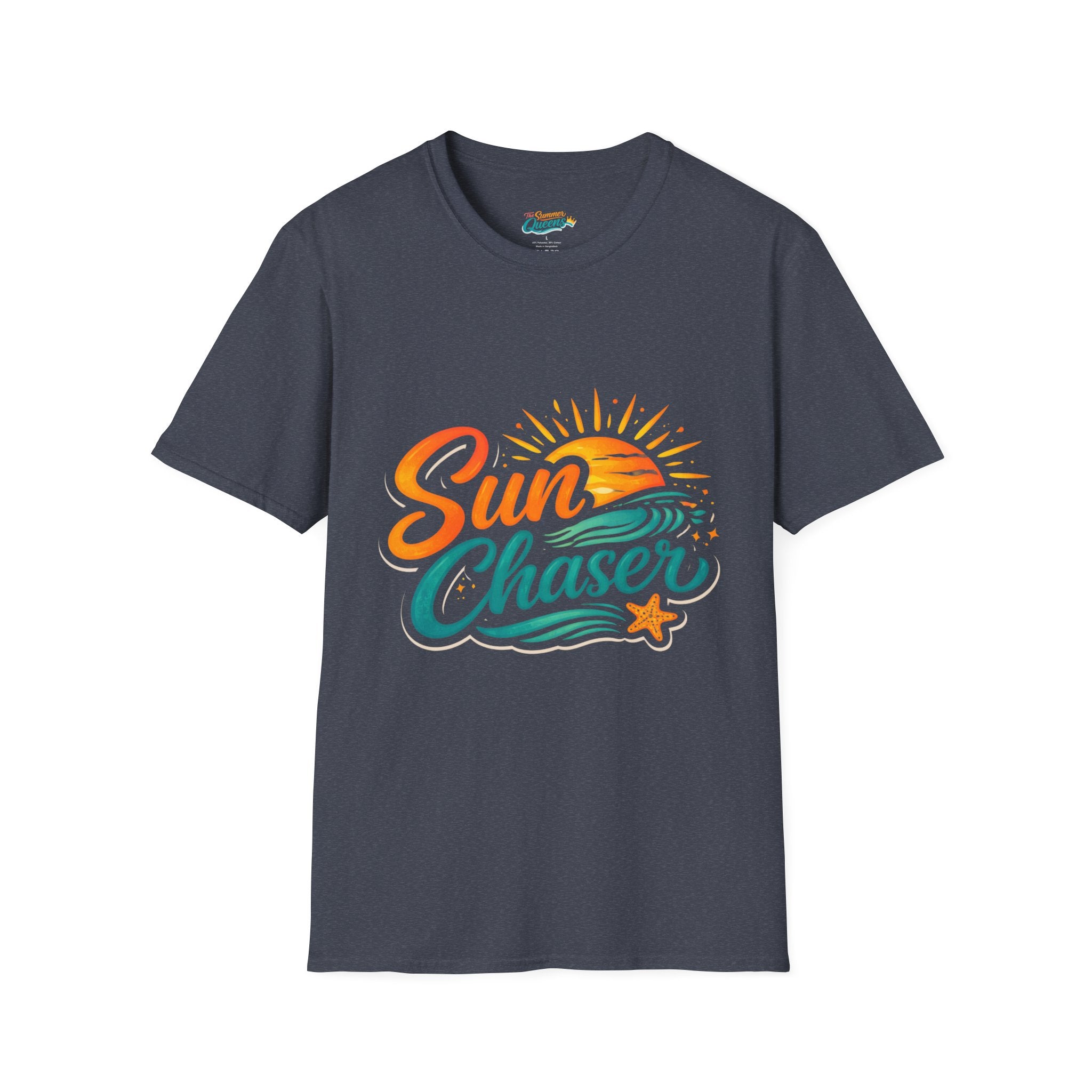 Sun Chaser T-Shirt — Retro Beach Sunset Surf Graphic