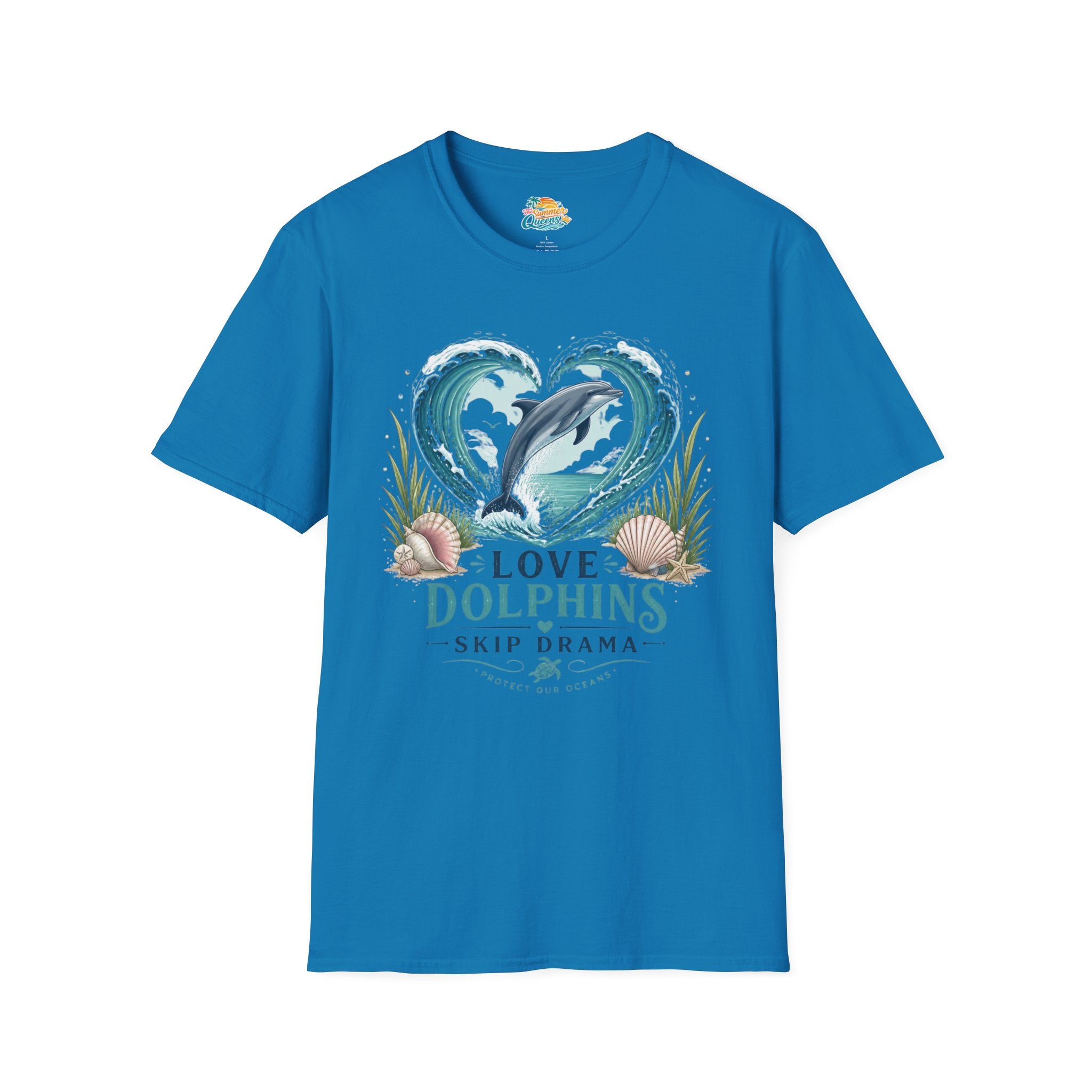Love Dolphins, Skip Drama T-Shirt