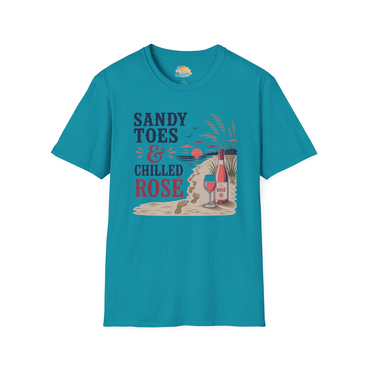 Sandy Toes & Chilled Rosé T-Shirt