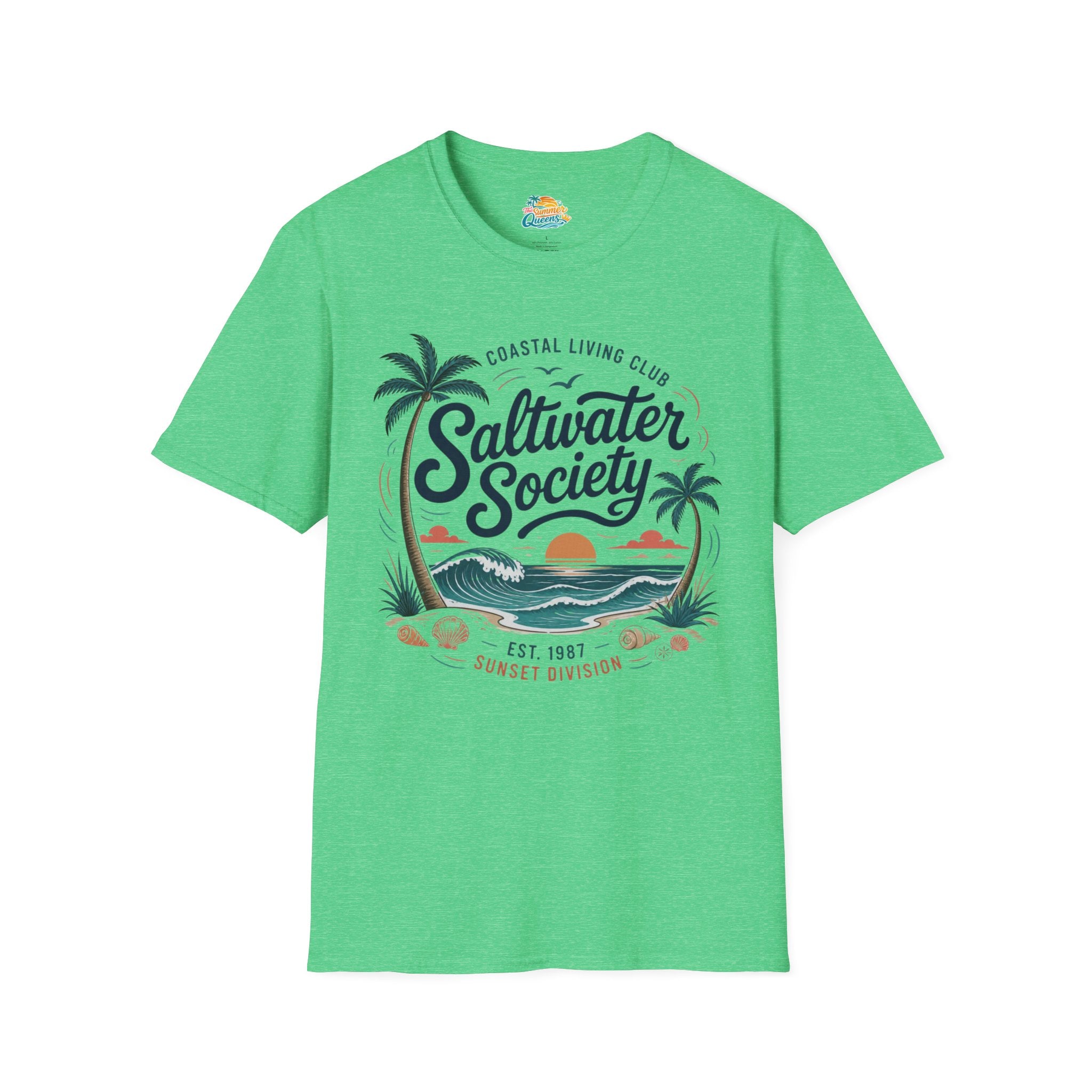 Saltwater Society Coastal Living T‑Shirt