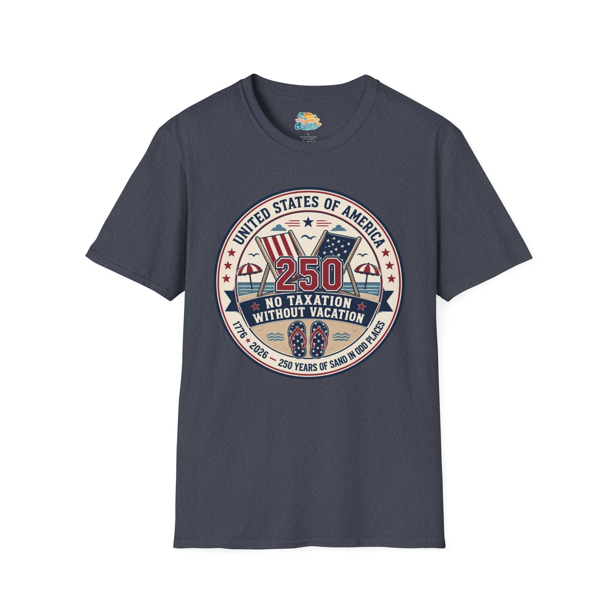 No Taxation Without Vacation T-Shirt