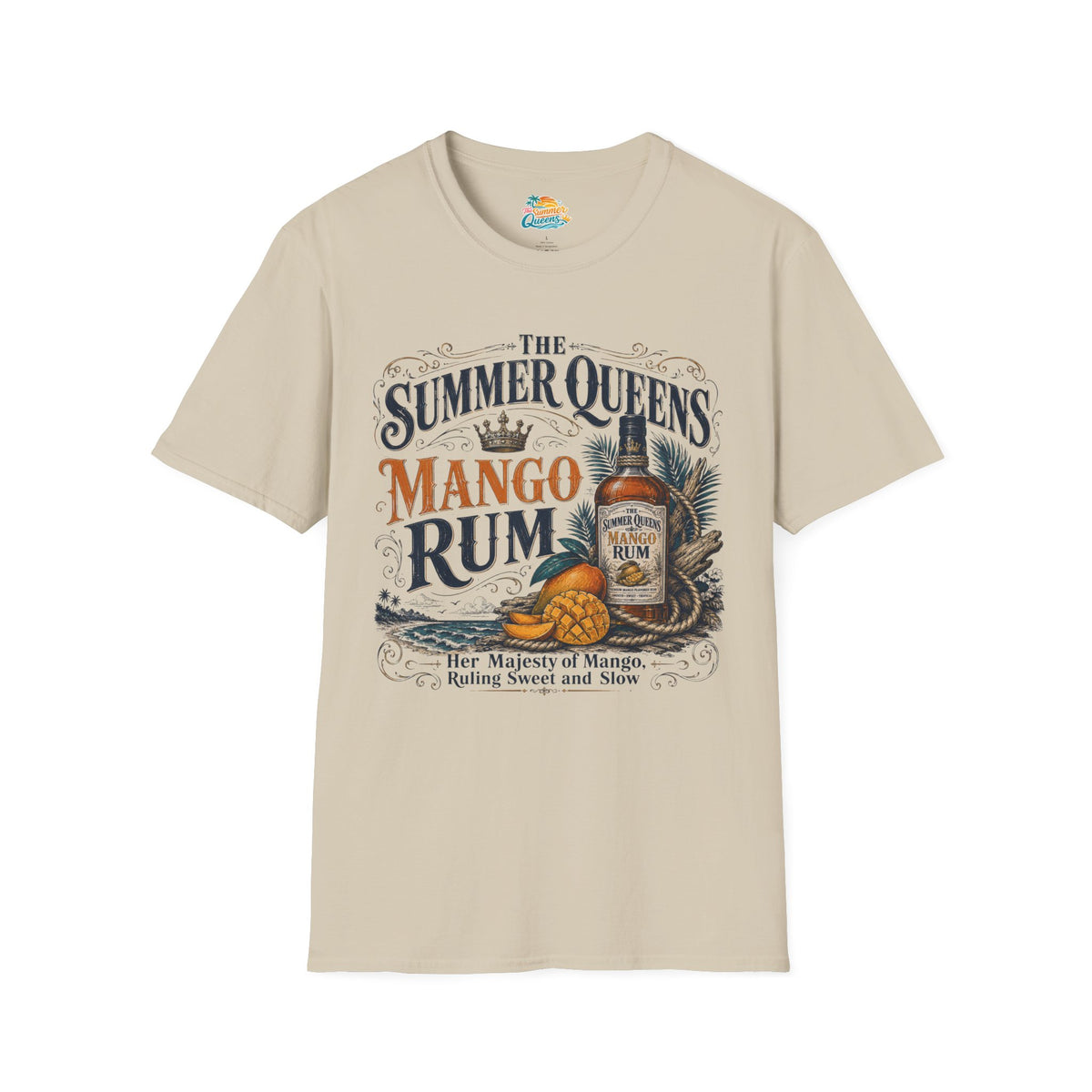 The Summer Queens Mango Rum Bottle T-Shirt