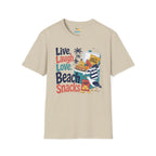 Live, Laugh, Love, Beach Snacks T-Shirt