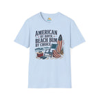 American by Birth, Beach Bum by Choice T-Shirt