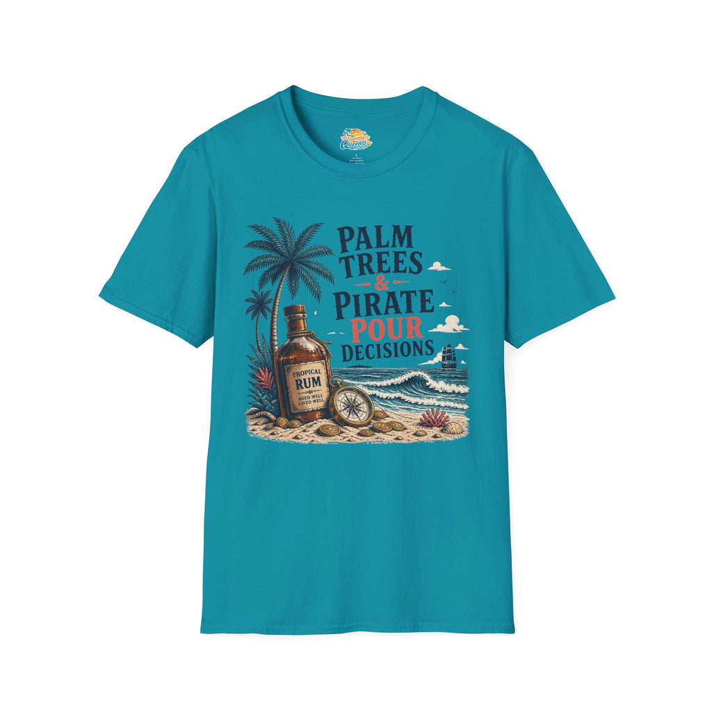 Palm Trees & Pirate Pour Decisions T-Shirt