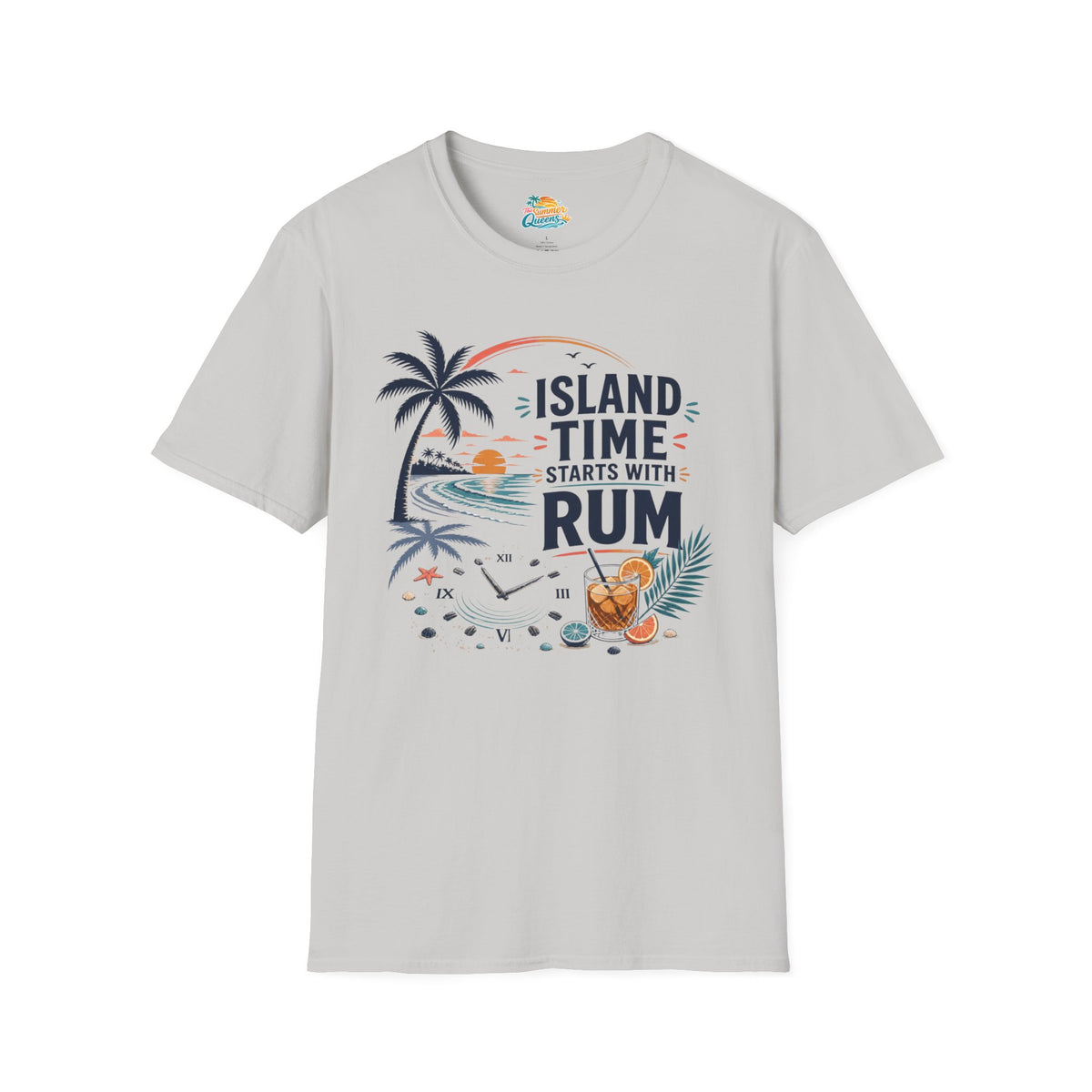 Island Time Starts With Rum T-Shirt