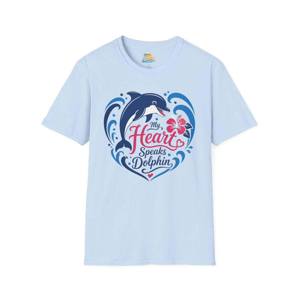 My Heart Speaks Dolphin T-Shirt