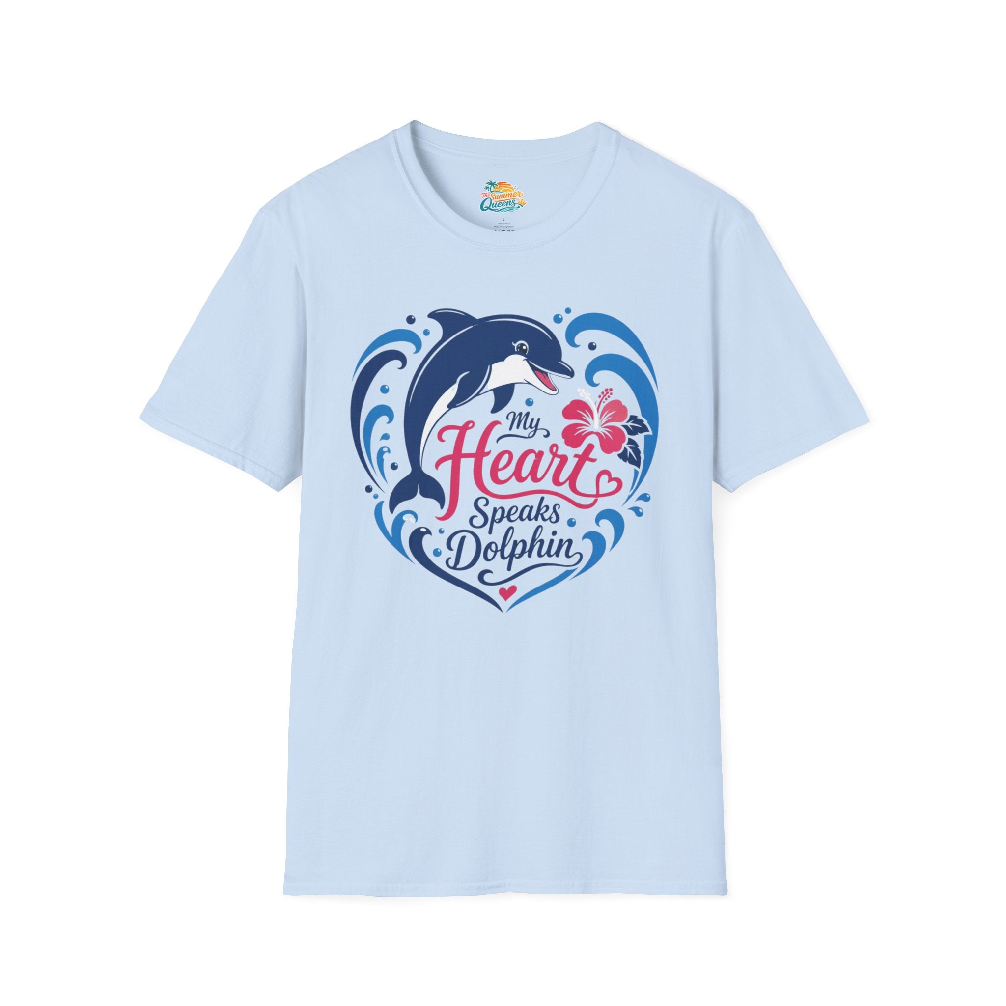 My Heart Speaks Dolphin T-Shirt
