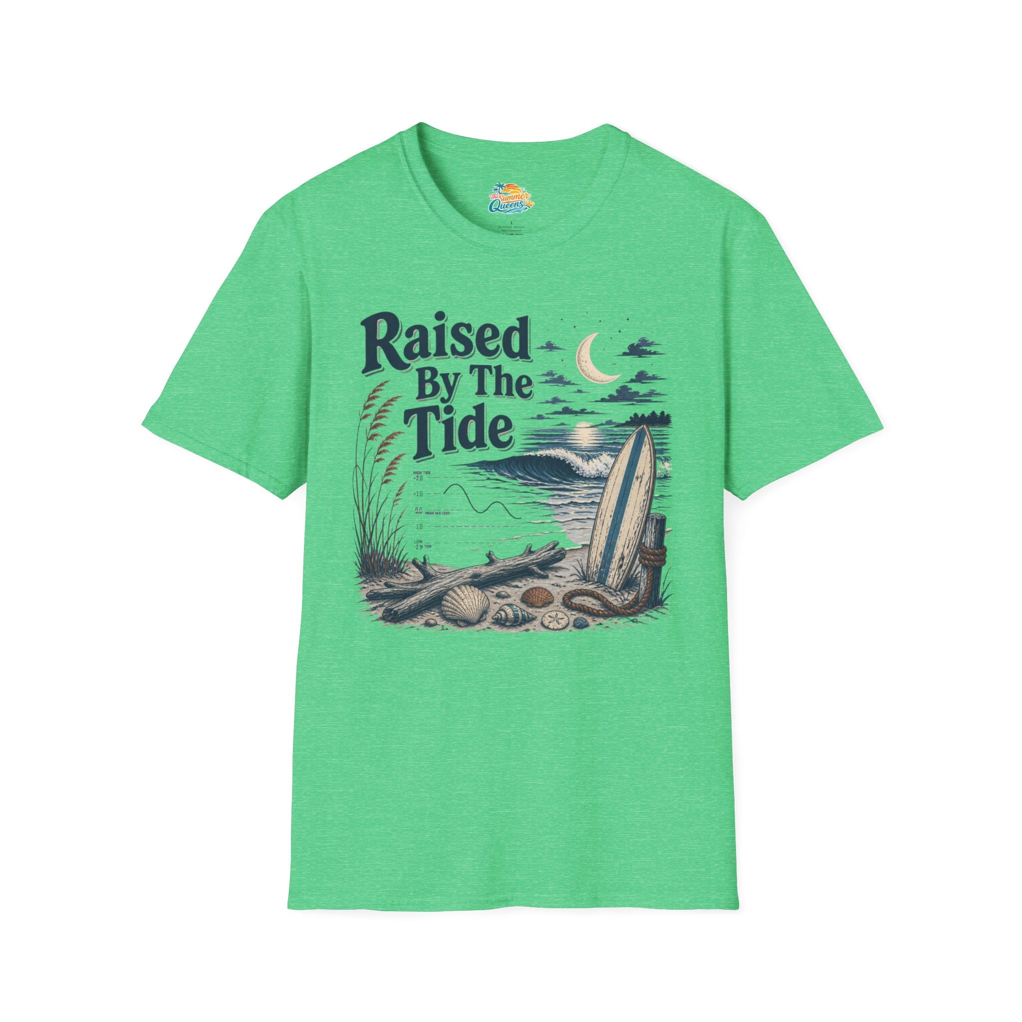 Raised By The Tide Beach T-Shirt