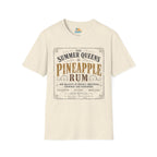 The Summer Queens Pineapple Rum Label T-Shirt