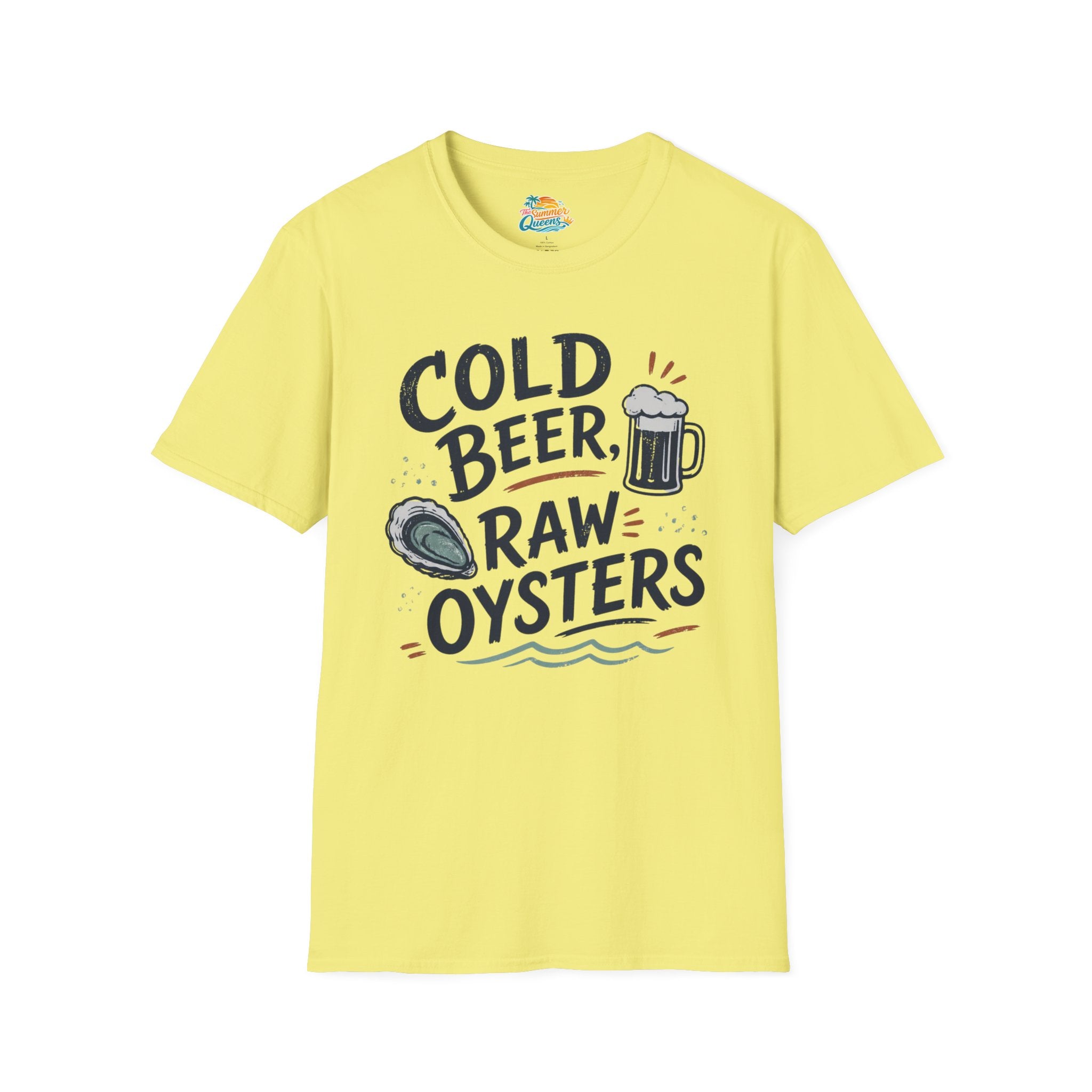 Cold Beer, Raw Oysters T‑Shirt