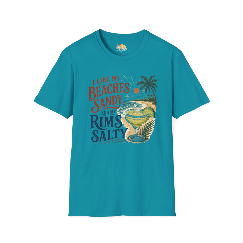 I Like My Beaches Sandy and my Rims Salty T-Shirt