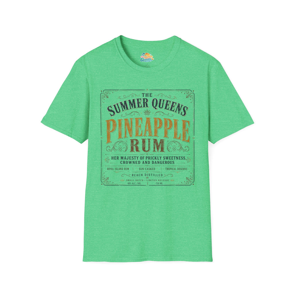 The Summer Queens Pineapple Rum Label T-Shirt