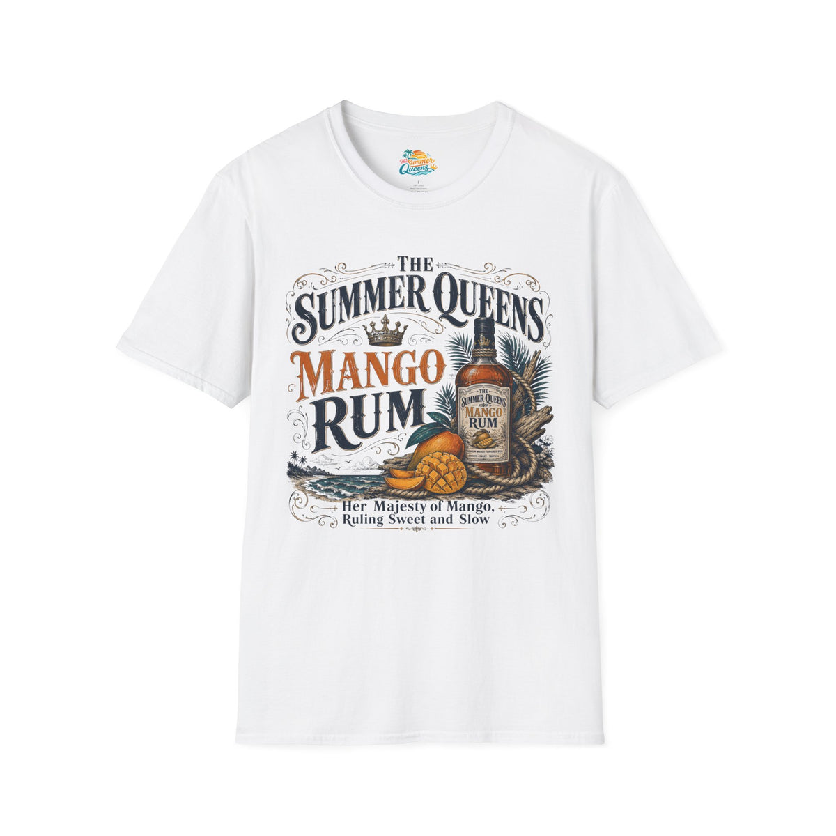 The Summer Queens Mango Rum Bottle T-Shirt
