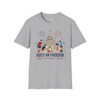 Built on Freedom Sandcastle T-Shirt