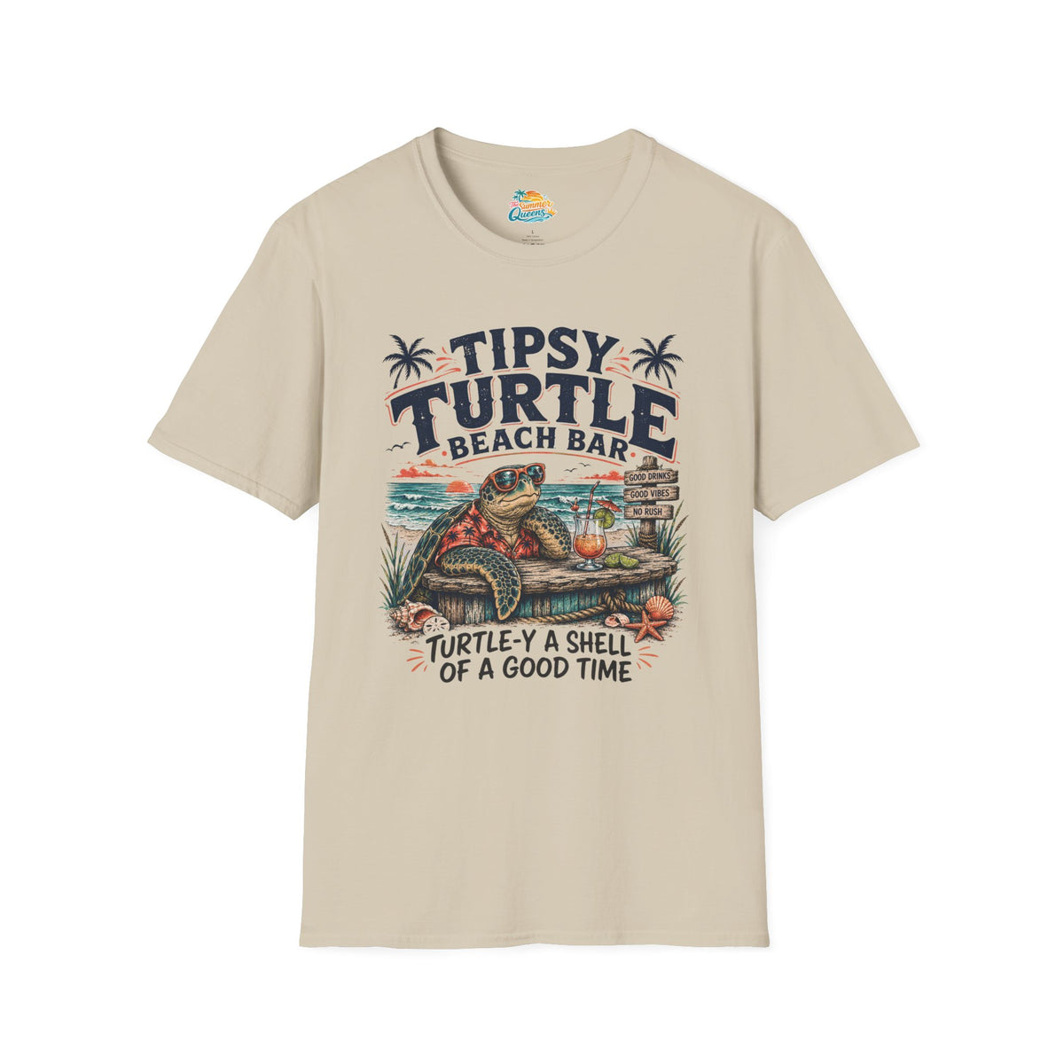 Tipsy Turtle Beach Bar T-Shirt