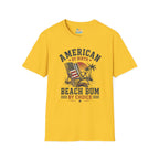 American by Birth, Beach Bum by Choice T‑Shirt