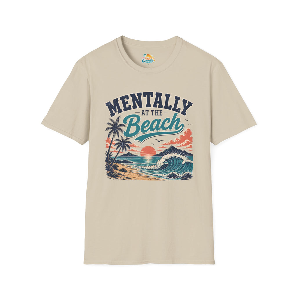 Mentally at the Beach Sunset T-Shirt
