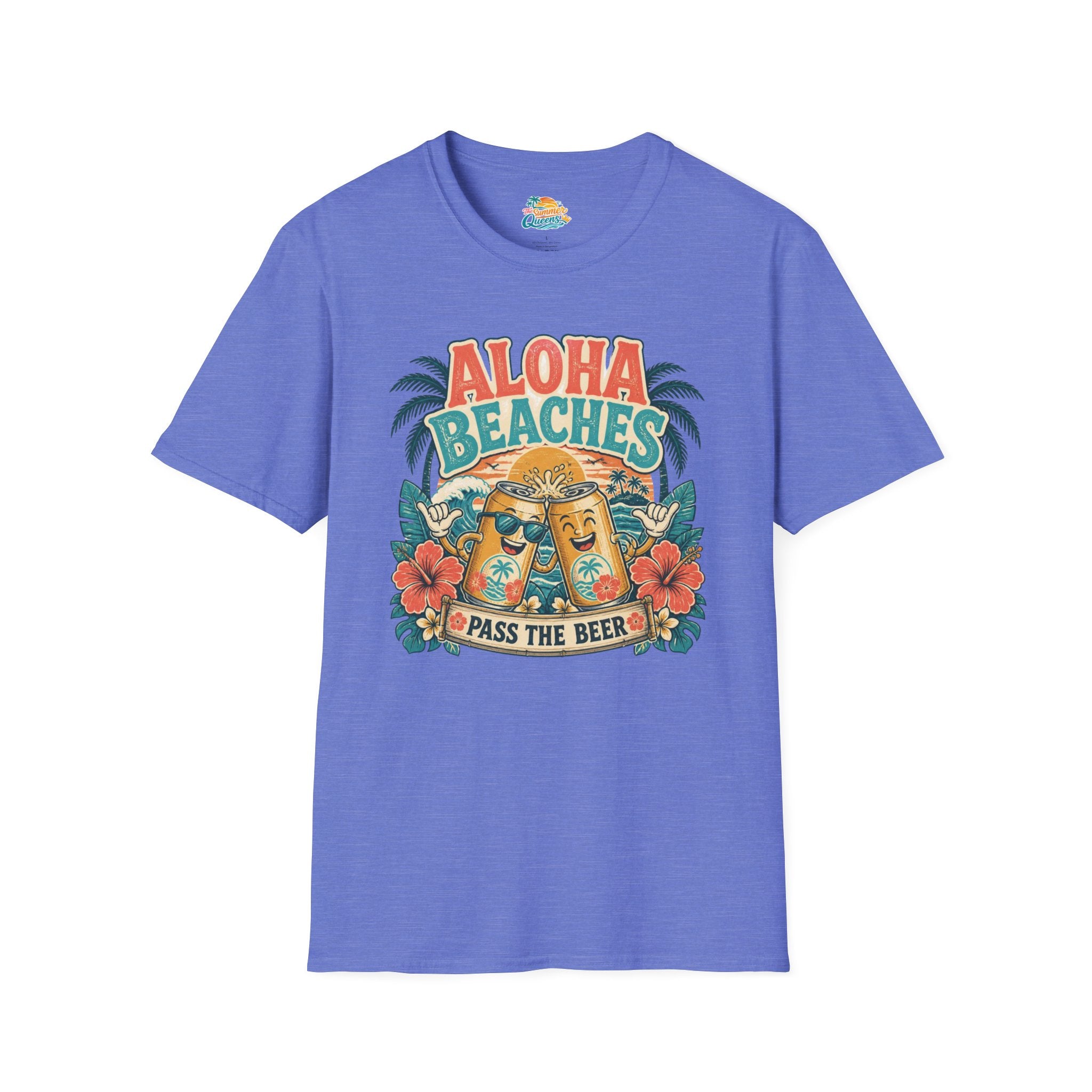 Aloha Beaches, Pass the Beer T-Shirt