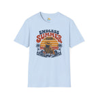 Endless Summer Club T-Shirt — Vintage Beach Sunset Graphic