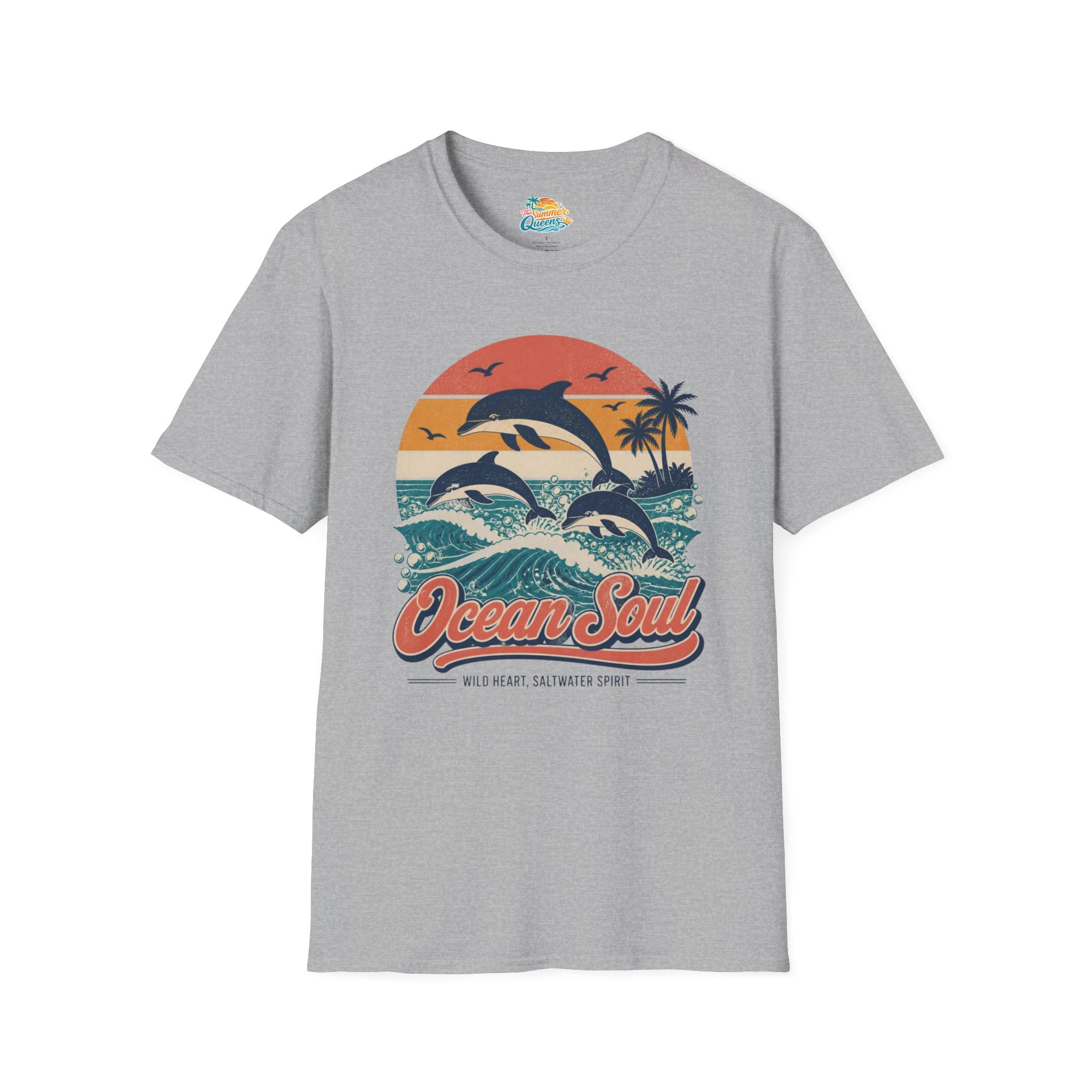 Ocean Soul Dolphin T‑Shirt