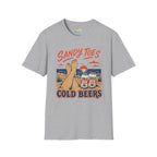 Sandy Toes Cold Beers T-Shirt