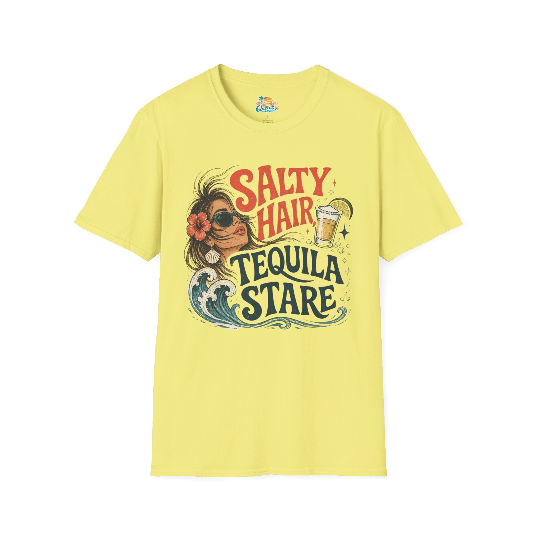 Salty Hair Tequila Stare T-Shirt