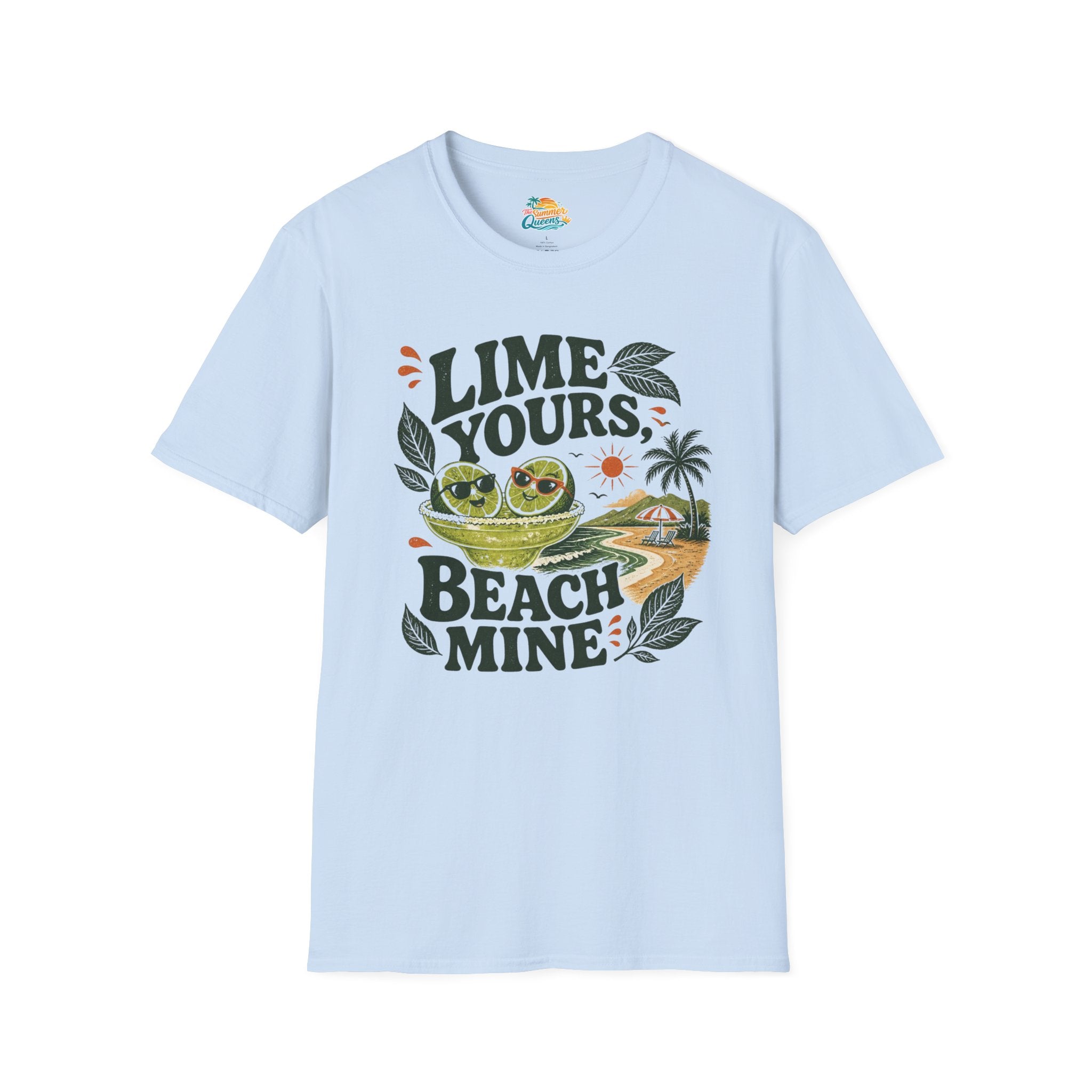 Lime Yours, Beach Mine T-Shirt