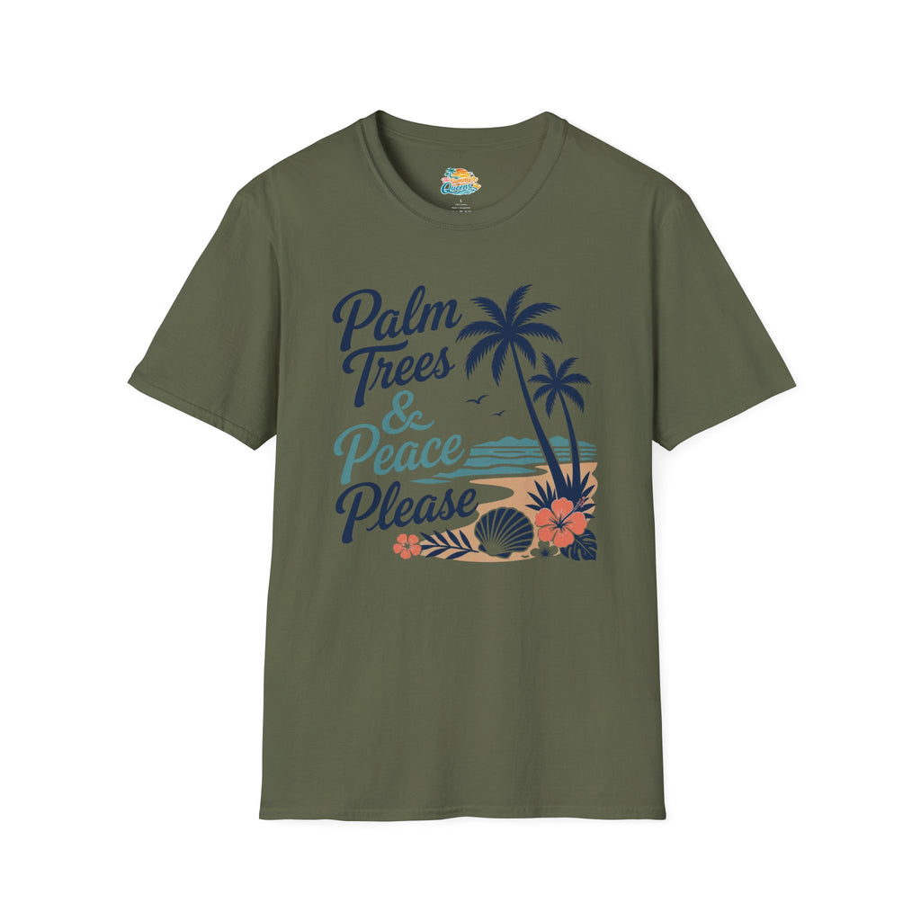 Palm Trees & Peace Please T-Shirt