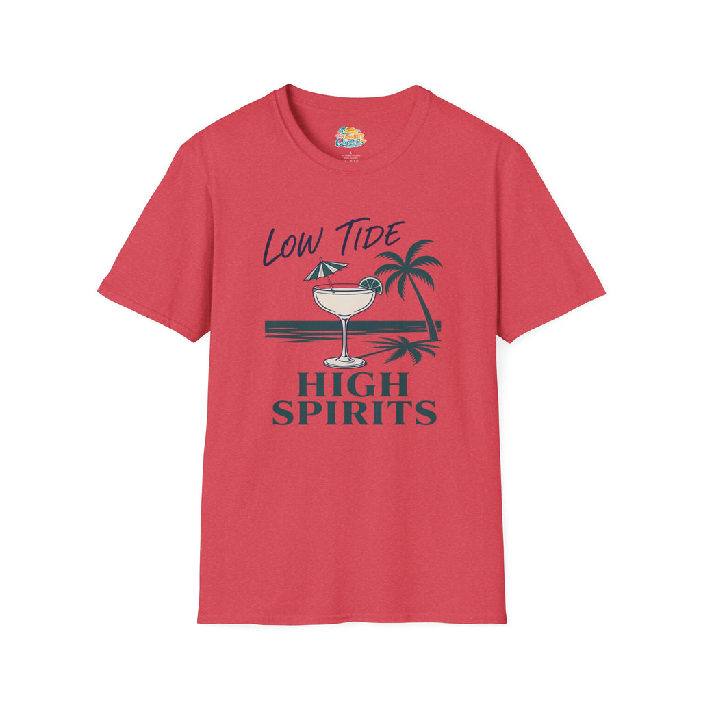Low Tide High Spirits Cocktail T‑Shirt
