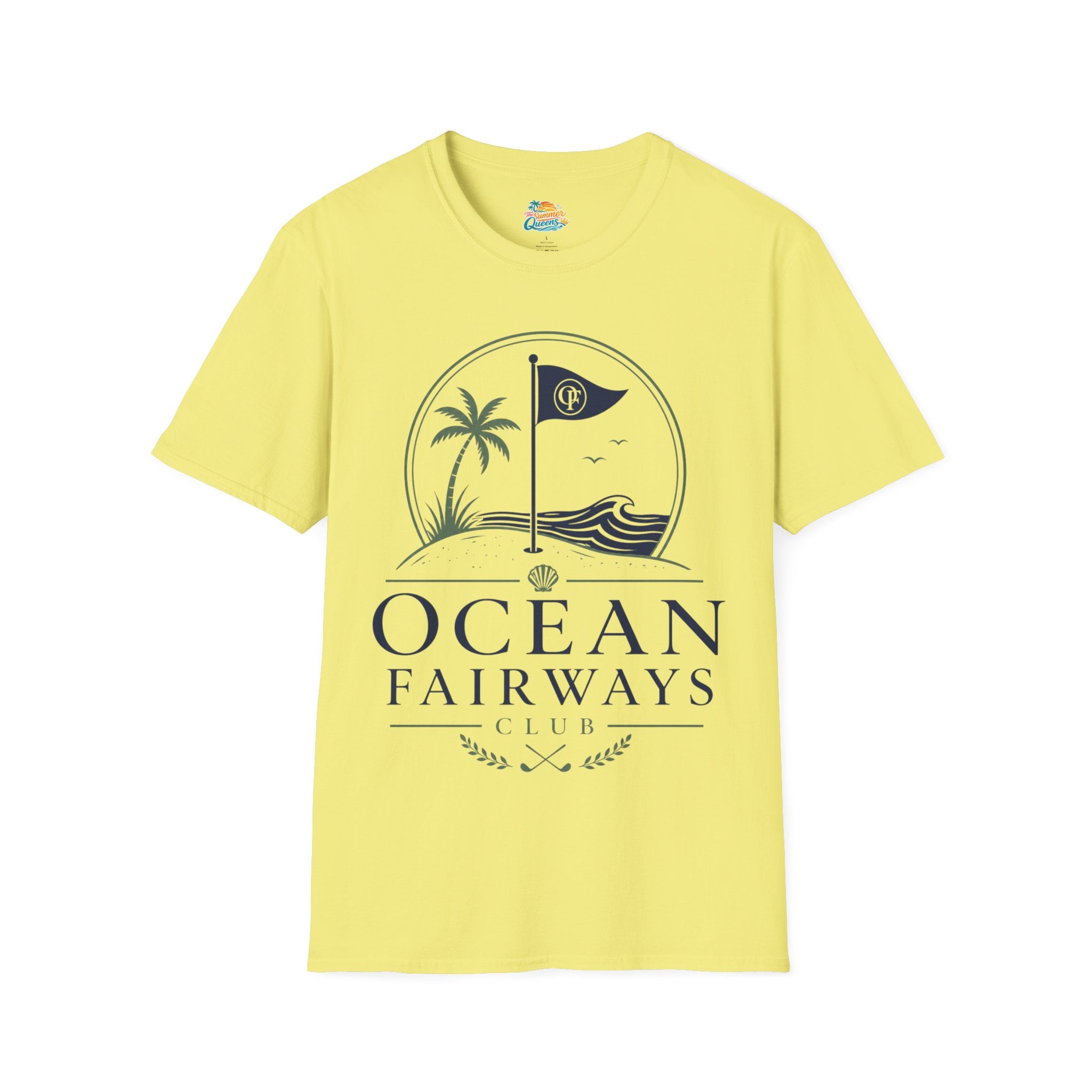 Ocean Fairways T-Shirt — Coastal Golf Club Graphic Tee