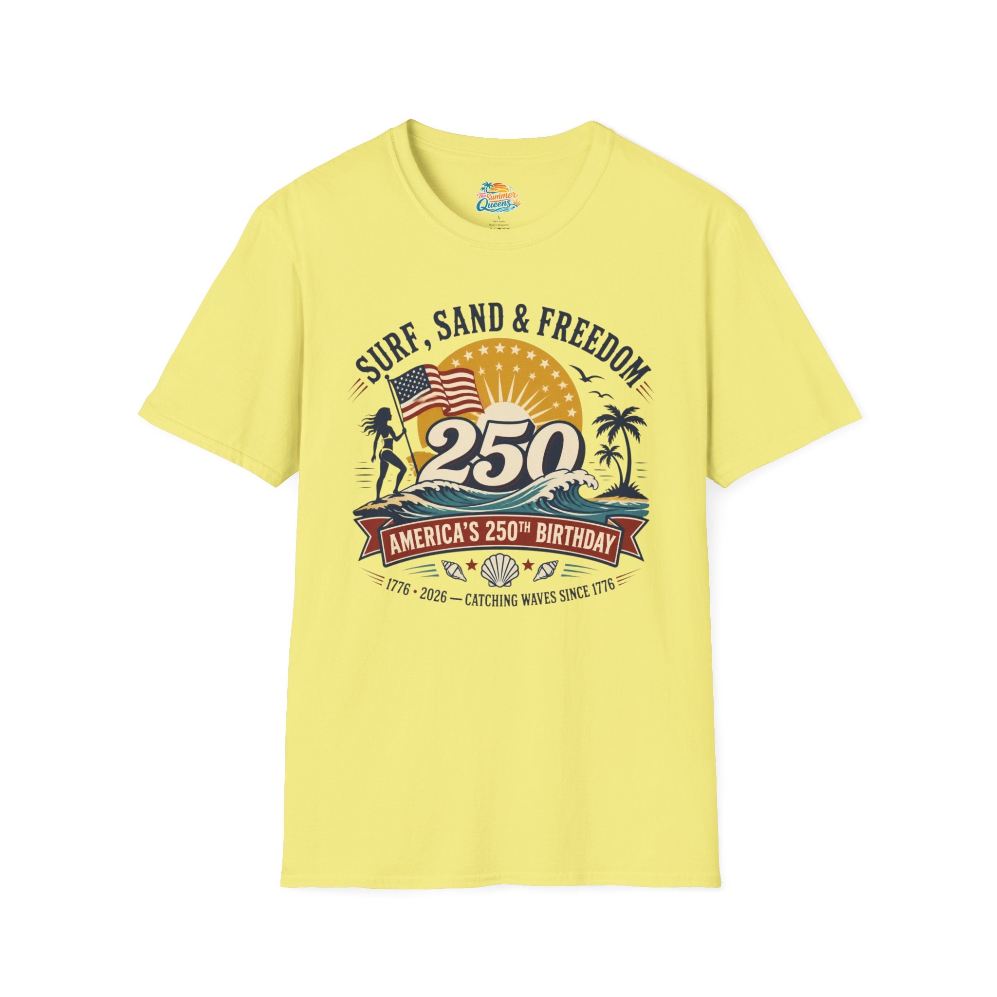 Surf, Sand & Freedom T-Shirt