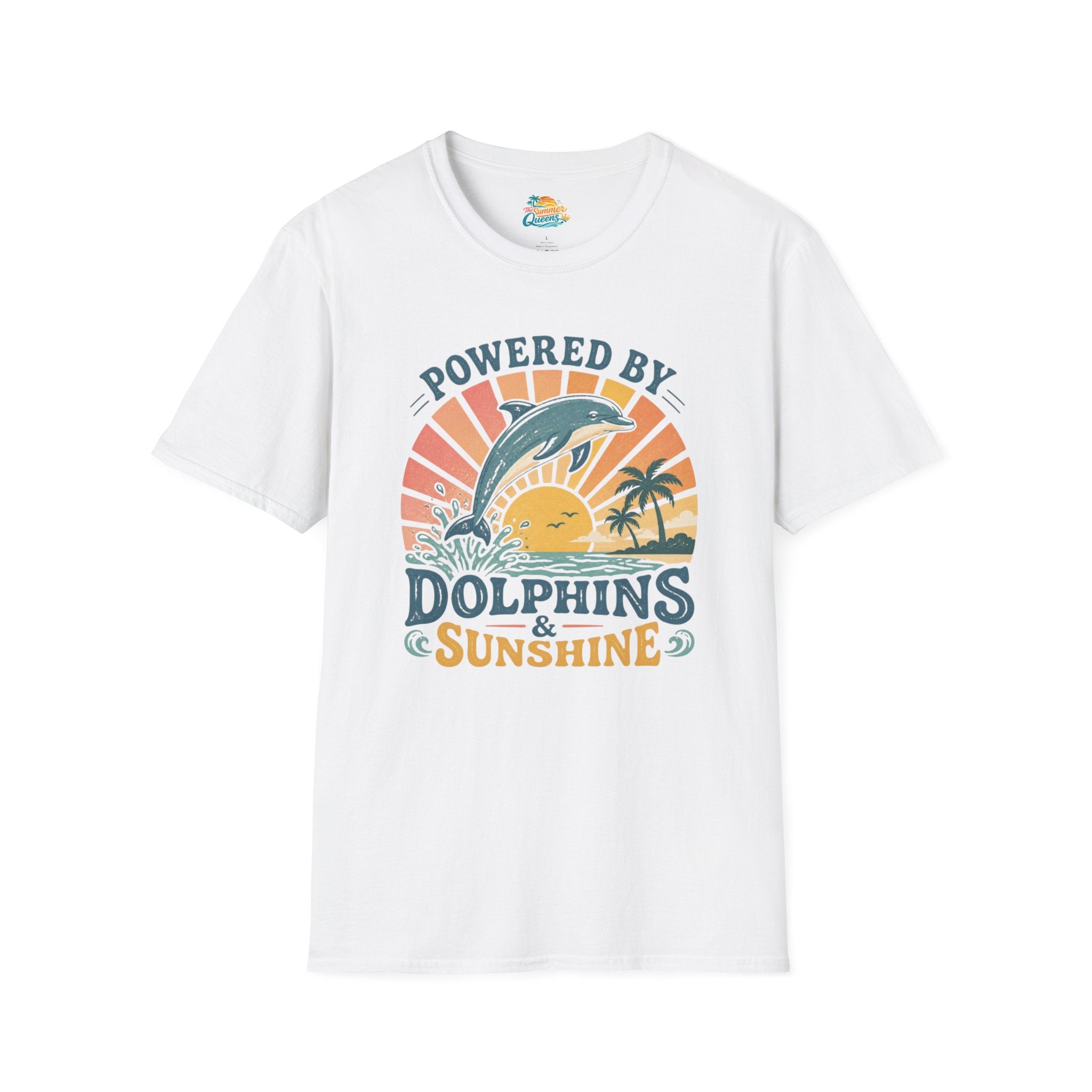 Powered By Dolphins & Sunshine T-Shirt