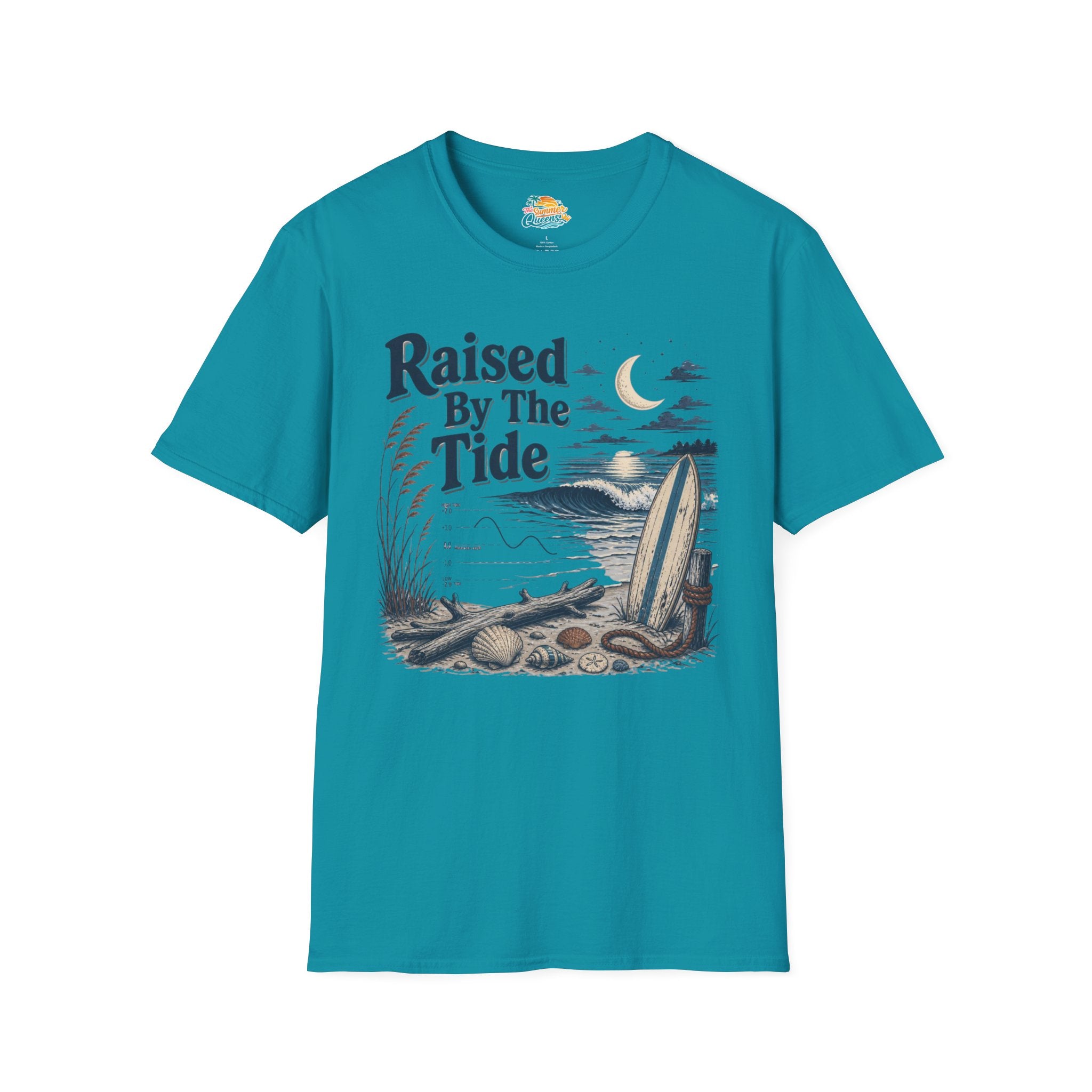 Raised By The Tide Beach T-Shirt