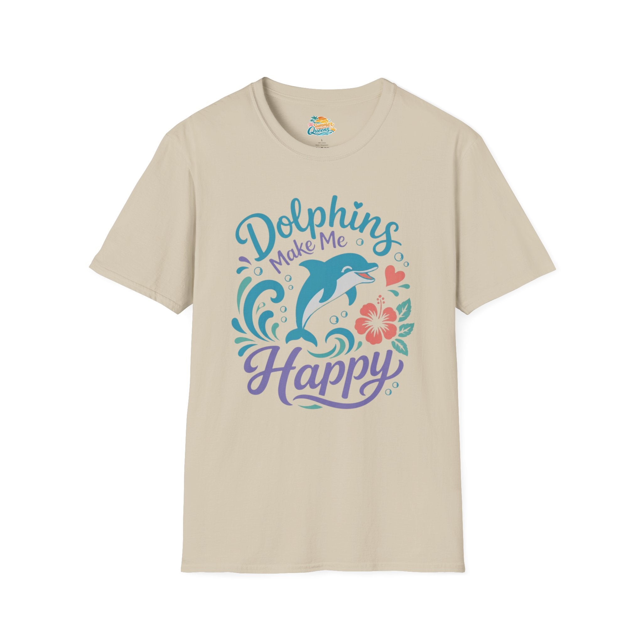 Dolphins Make Me Happy T-Shirt