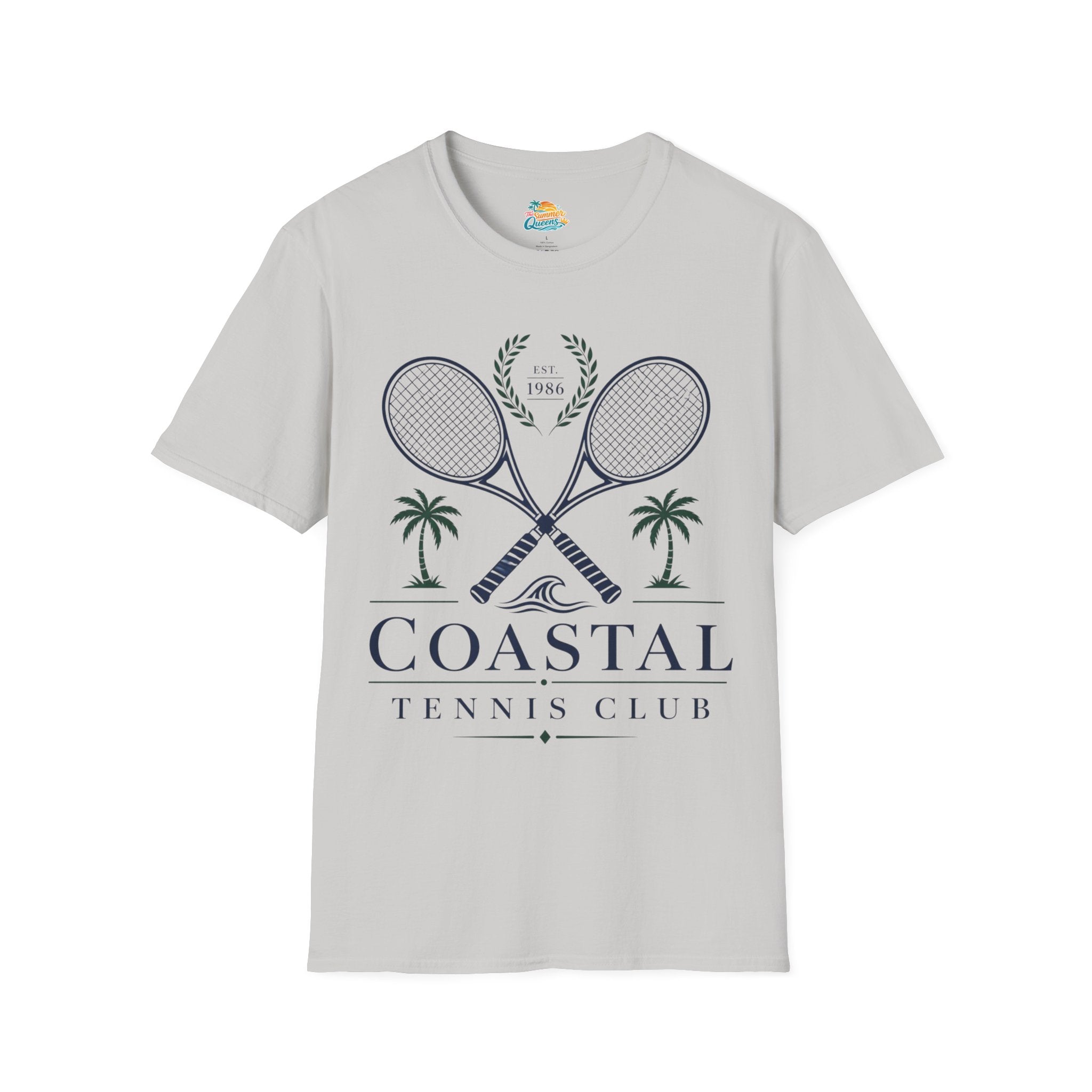Coastal Tennis Club T-Shirt — Vintage Palm Beach Tennis Tee