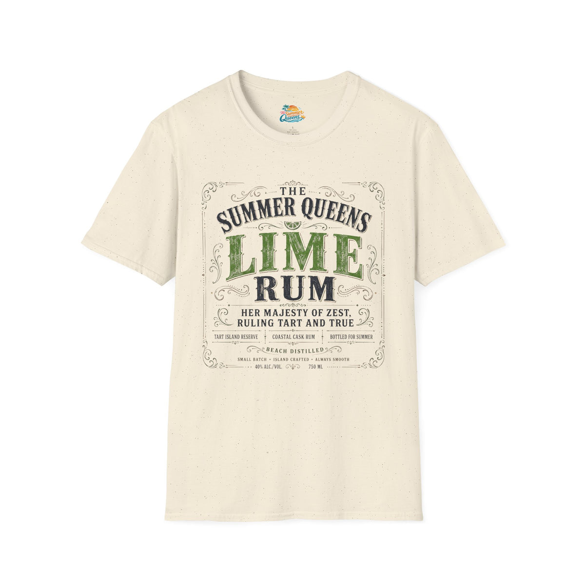 The Summer Queens Lime Rum Label T-Shirt