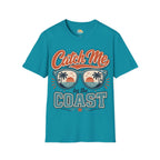 Catch Me by the Coast T-Shirt — Retro Sunglasses Beach Graphic Tee