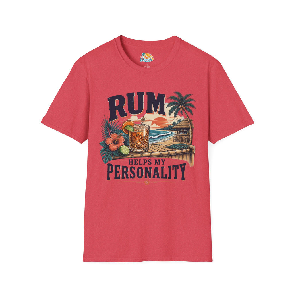Rum Helps My Personality T-Shirt