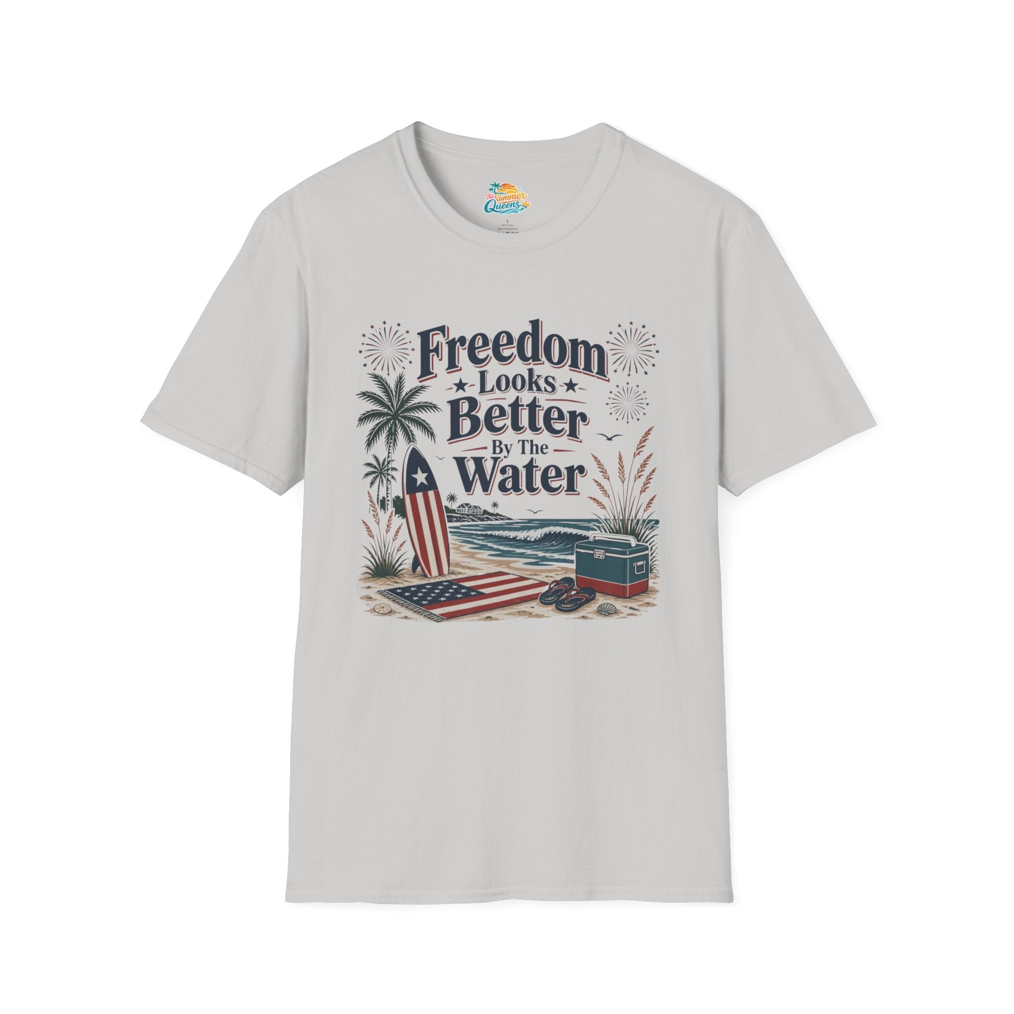 Freedom Looks Better by the Water T-Shirt
