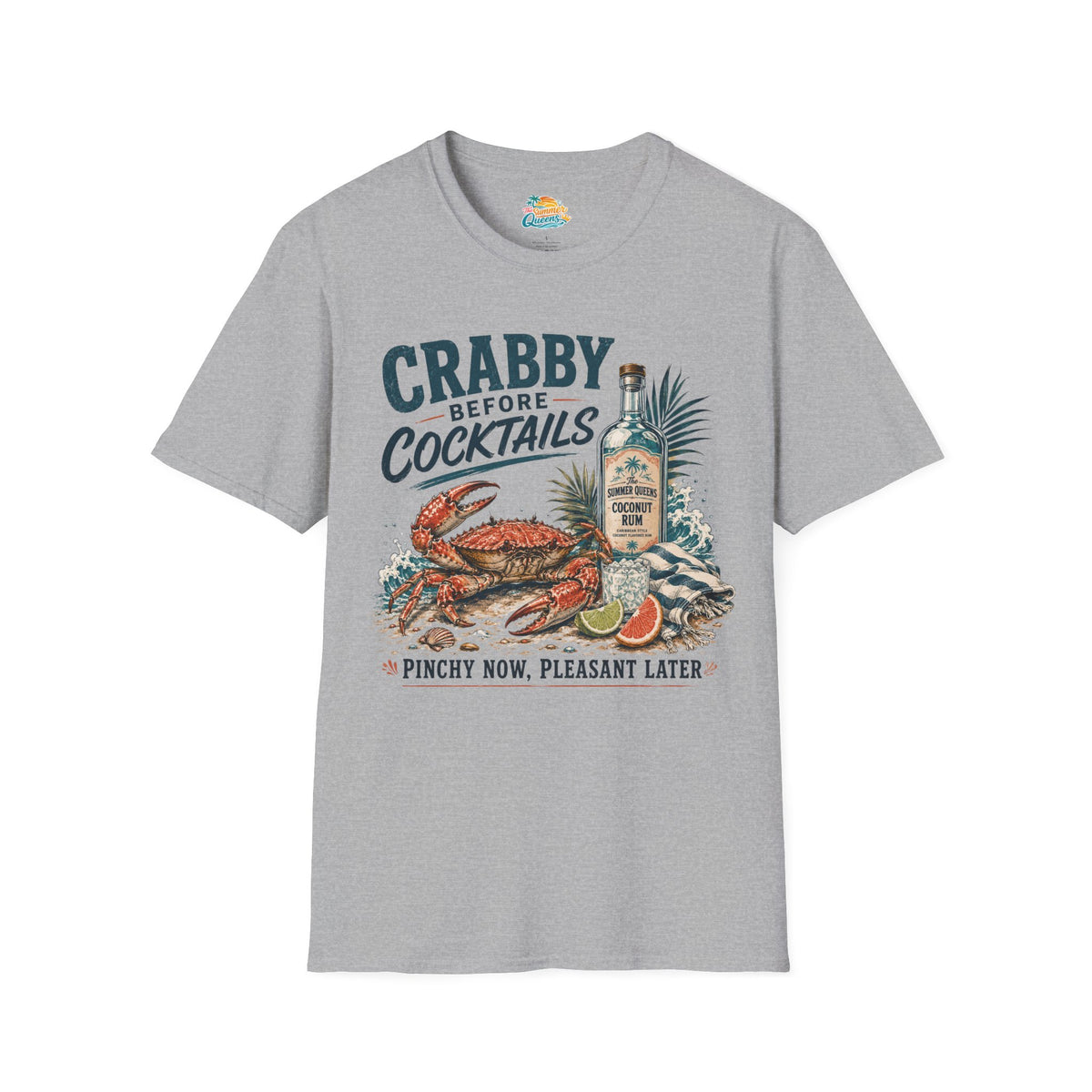 Crabby Before Cocktails T-Shirt